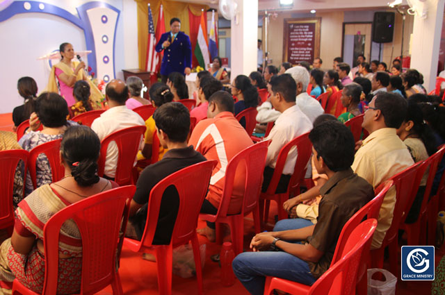 Hundreds gathered to the One Day Fasting prayer organized by Grace Ministry at it's Prayer Center at Balmatta, Mangalore here on October 12th, Friday 2018. 